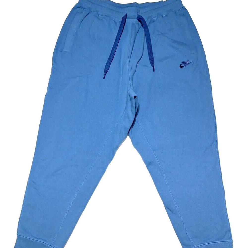 Nike Sportswear Heavyweight Fleece Jogger Sweatpants Blue DA0019-469 Men…